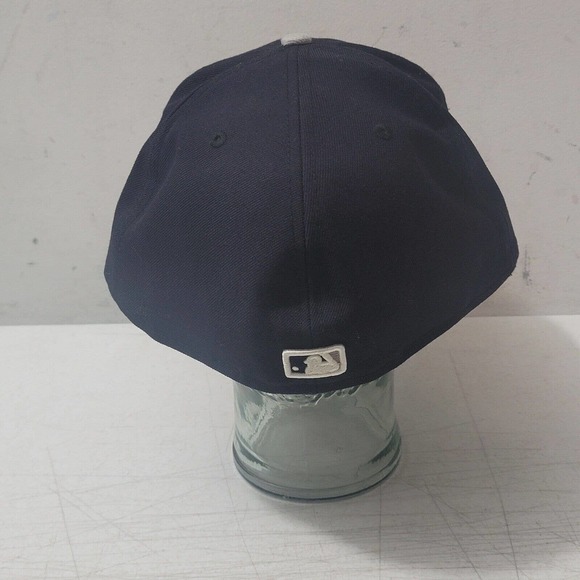 PITTSBURGH PIRATES New Era 59Fifty Jolly Roger Logo Fitted Hat Cap Size 8 2 Tone - Picture 5 of 12